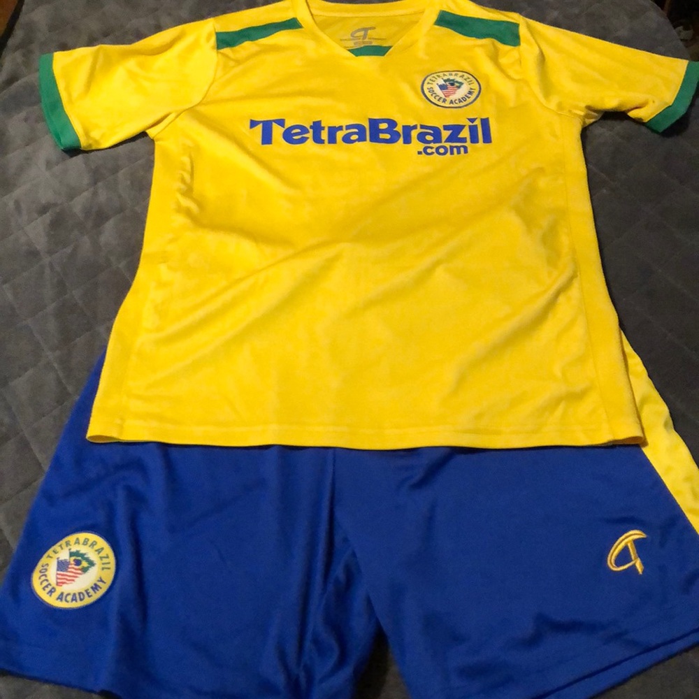 Challenger Soccer Shorts & shirt